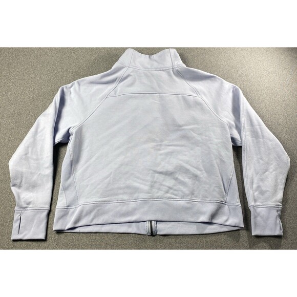 Avia Plush Mixed Rib Mock Neck Full Zip Sweatshirt Size XXL (20) - Picture 3 of 3